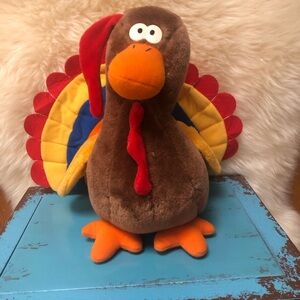 VTG 1987 Colorful Turkey Plush